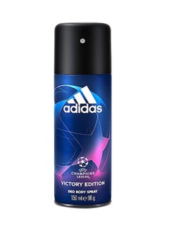 Buy Uefa Champions League Enduring Fragrance Deodorant Body Spray Multicolour 150ml in UAE