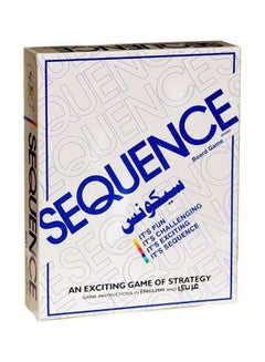 Buy Multicolour An Exciting And Sequence Strategy Board Card Games For Kids in Egypt