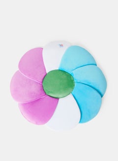 Buy Baby Sink Bath Cushion Soft Quick Drying Bathmat For Infant Bathing  Flower shaped Machine Washable Purple/Blue/White in UAE