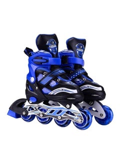 Buy PU Wheels Perfect In-Line Skate Shoes With Classic Swept-Back Handlebars M (34-39) in Saudi Arabia