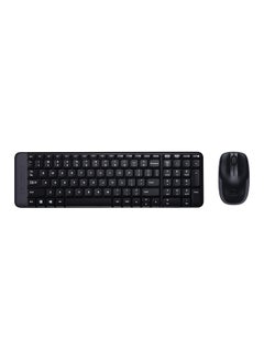 Buy MK220 Wireless Keyboard And Mouse Combo black in UAE