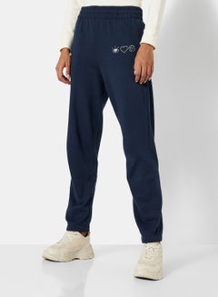 Buy Eco-Friendly Logo Loungewear Sweatpants Night Sky in UAE