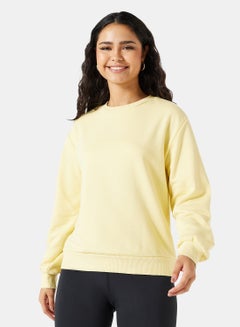 Buy Basic Sweatshirt Yellow in UAE