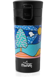 Buy Stainless Steel BPA-Free Thermos Travel Mug Multicolour 380ml in UAE