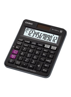 اشتري آلة حاسبة مالية وتجارية بشاشة سعة 12 رقماً طراز MJ-120D Plus-BK أسود في الامارات