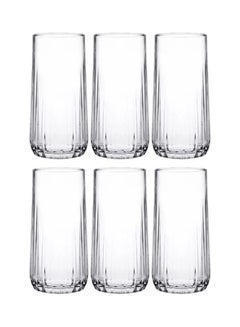 Buy Nova Drink Cup Set with Water and Juices, 6 Coun Clear in Egypt