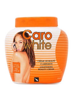Buy Lightening Beauty Cream With Carrot Oil White 330ml in UAE