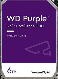 Buy Internal 3.5 Sata Purple Surveillance Helium HDD 6.0 TB in Saudi Arabia