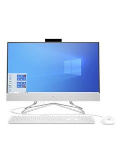 اشتري 2022 Newest All-In-One Desktop 23.8-Inch Display, Core i5-1255U Processor/8GB RAM/512GB SSD/Intel Iris Xe Graphics/Windows 11 English Snow White في الامارات