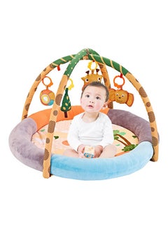 اشتري Baby Activity Mat Foldable Infant Gym Playmat With Crawling Blanket Play 88*88*65cm في السعودية