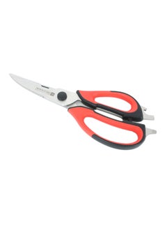 Buy 7-In-1 Multipurpose Scissors Black/Red 10cm in UAE