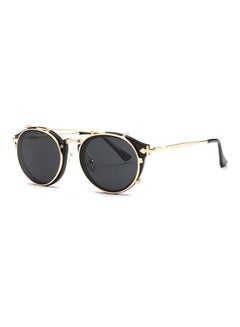 Buy Retro Dual Use Round Frame Sunglasses B1813-C1 in Saudi Arabia