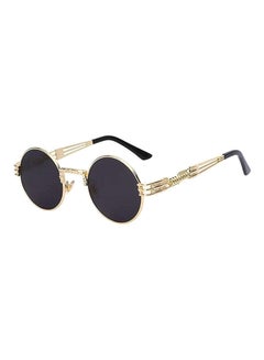 Buy UV Protection Round Frame Sunglasses - Lens Size: 48 mm in Saudi Arabia