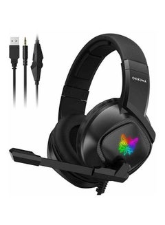 Buy Wired Over-Ear Gaming Headphone With Microphone For PS4/PS5/XOne/XSeries/NSwitch/PC in UAE