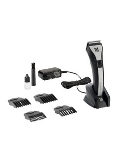 Buy Chrom2style Professional Cordless Hair Clipper Black/Silver in UAE