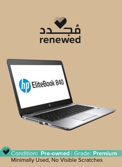 اشتري Renewed - EliteBook 840 G4 (2017) Laptop With 14-Inch Display,Intel Core i5 Processor/7th Gen/16GB RAM/256GB SSD/Integrated Graphics English Silver English Silver في الامارات