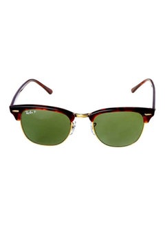 Buy Men's Polarized Clubmaster Sunglasses - 0RB3016990/5851 - Lens Size: 51 mm - Brown in UAE