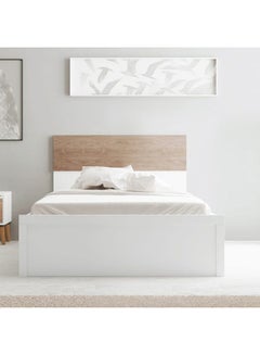 اشتري Aurora Single Size Bed Modern Design Double Bedroom Furniture White 120x200cm في الامارات