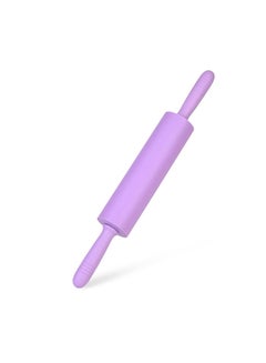 Buy Silicone Rolling Pin Purple 39.5x5.5cm in Egypt