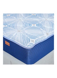 Buy Gel Memory Foam with Pocket Spring King Mattress Medium Soft Feel White 200x180x25cmcm in UAE