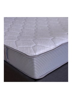 اشتري Nature Latex with Pocket Spring King Mattress Medium Firm Feel White 200x180x25cmcm في الامارات