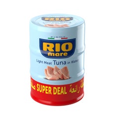 Buy Light Meat Tuna In Water 160grams Pack of 3 in UAE