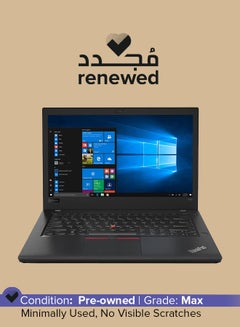 اشتري مُجدد - لابتوب ثينك باد T480 (2018) بشاشة مقاس 14 بوصة، معالج إنتل كور i5/ الجيل الثامن/ ذاكرة رام سعة 8 جيجابايت/ محرك أقراص SSD سعة 256 جيجابايت/ بطاقة رسومات مدمجة اللغة الإنجليزية أسود في السعودية