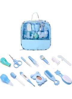 Buy 13 Piece Baby Grooming Kit- Nail Clippers, Toothbrush, Comb, Brush in UAE