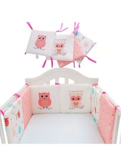 اشتري 6 Pieces Safe And Washable Baby Bedding Bumpers For The Crib في الامارات