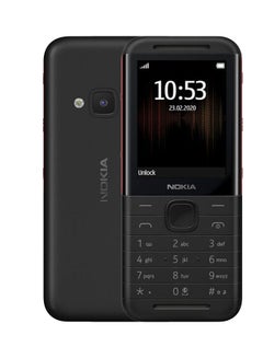 اشتري هاتف 5310 ثنائي الشريحة بذاكرة رام سعة 8 ميجابايت وذاكرة داخلية سعة 16 ميجابايت ويدعم شبكة GSM بلون أسود وأحمر في الامارات