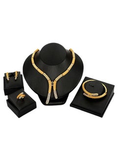Buy 4-Piece 18 Karat Gold Jewellery Set in Saudi Arabia