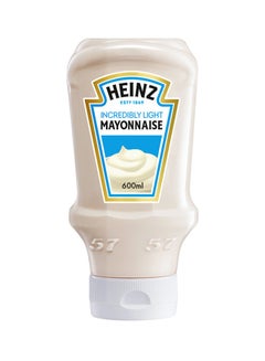 Buy Mayonnaise Light Top Down Squeezy Bottle 600ml in UAE