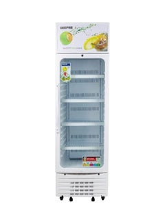 Buy 380L Upright Showcase Refrigerator 230 W GSC3807WRE White in Saudi Arabia