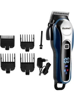 Buy Kemei mens clipper cordless Hair Clippers, Razor Electric Professional Shaver Beard Trimmer Grooming Shaving Machine Self Hair Cutting Haircut Trimmers Cutter KM1995 in UAE
