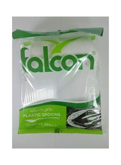 اشتري Plastic Spoon 50 Pieces في الامارات