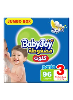 Buy Culotte, Size 3 Medium, 6 to 12 kg, Jumbo Box, 96 Diapers in Saudi Arabia