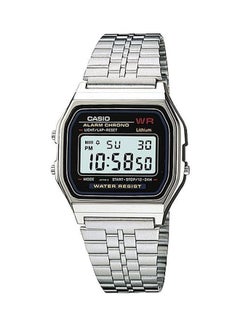 Buy Men's Vintage Digital Watch A159WA-N1DF - 35 mm - Silver in Saudi Arabia