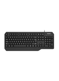 Buy K202 Wired simplicity Keyboard Black in UAE