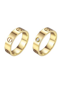 Buy Yellow Gold Plated Ring in UAE
