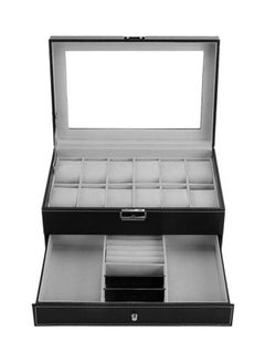 Buy 12-Grid Double Layer Watch Storage Box ZG1046401 in Saudi Arabia