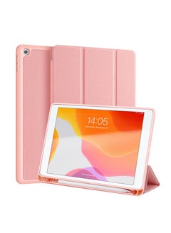 Buy Protective Case Cover For Apple iPad 10.2 Pink in UAE