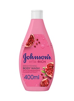 Buy Vita Rich Brightening Body Wash With Pomegranate Flower Extract 400ml in Saudi Arabia