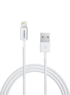 Buy 8-Pin USB Charging Cable For Apple iPhone White in Saudi Arabia