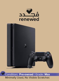 Buy Renewed - PlayStation 4 Slim New Model 500GB Console in Saudi Arabia