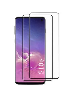 Buy 2-Pack 3D Tempered Glass Screen Protector For Samsung Galaxy S10e Clear in UAE