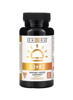 Buy K2 And D3 Supplement - 60 Capsules in UAE