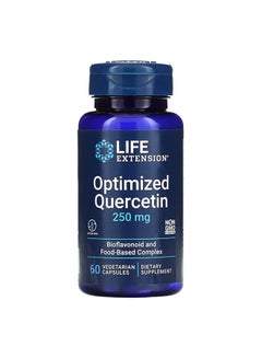 Buy Optimized Quercetin Bioflavonoid Complex 250 mg Dietary Supplement - 60 Capsules in Saudi Arabia