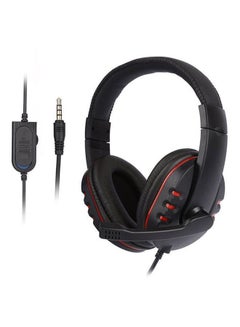 Buy Universal Over-Ear Gaming Wired Headphones With Mic For PS4 /PS5/XOne/XSeries/NSwitch/PC in Saudi Arabia