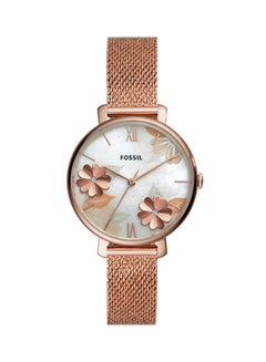 Buy Women's Jacqueline Analog Watch ES4534 - 36 mm - Rose Gold in UAE