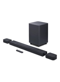 Buy Bar 1000 7.1.4 Channel Soundbar with Detachable Speakers, Dolby Atmos Surround, DTS:X + MultiBeam, PureVoice Tech, 880W Output, Built-In WiFi, Voice Assistant, 3D Sound 6925281996801 Black in Saudi Arabia